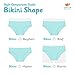 Lucky & Me Ava Little Girls Bikini Underwear, 6 Pack, Tagless, Soft Cotton, Print, 6
