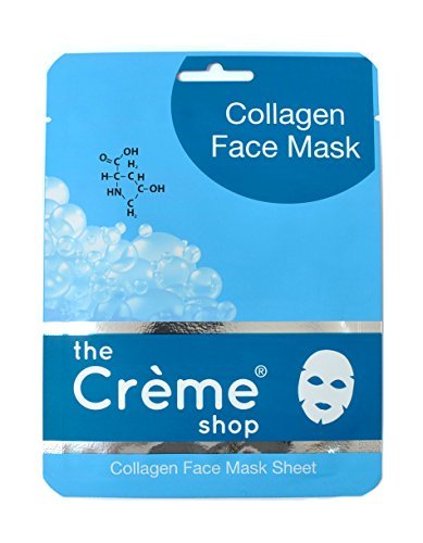 Creme Shop 12 Pcs Collagen Moisturizing Face Mask