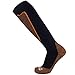 Pure Athlete Copper Compression Ski Socks Men – Warm Merino Wool, OTC, Women