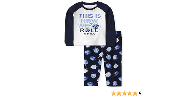 infant hanukkah pajamas