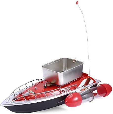 Remote control nesting boat put the hook ship waterproof fishing boat bait boat fodder red