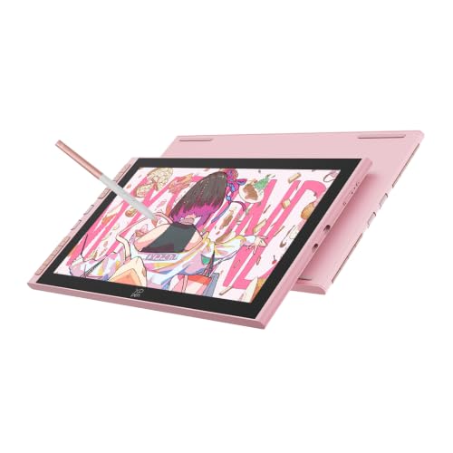 XPPen Artist 12 3rd Tablette Graphique avec Écran 11.9 Pouces - Rose | X4 Stylet Avancé | 16384 Niveaux | Écran Anti-reflet | Portable et Léger | Compatible Multi-systèmes | Design Rose Élégant