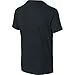 NIKE Boys' Just Do It Swoosh Tee, Black/Volt, Large