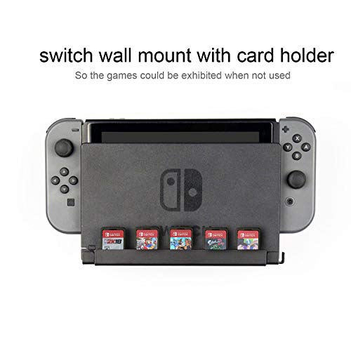 Monzlteck Anti Theft Wall Mount For Nintend Switch Original/OLED...