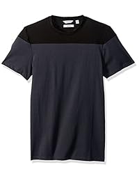 Camiseta de manga corta para hombre de Calvin Klein con detalles de costilla