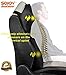 Sojoy Patented Universal Ergonomic Streamlining Car Seat/Cushion Lumbar and Neck Support (17x13x6)