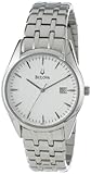Bulova Men's 96B119 Bracelet Silver White Dial Watch