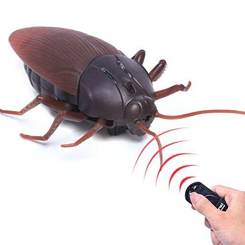 Bren SL Remote Control Fake Cockroach RC Toy Prank Insects Joke Scary Trick Toys
