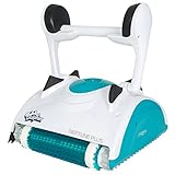 Maytronics Dolphin Neptune Plus Robotic in Ground Swimming Pool Cleaner with Caddy Cart - 99996343-US