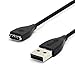 Henoda 2PCS Replacement USB Charger Cable for Fitbit Surge Wireless Activity Bracelet Fitness Super Watch Charging Cord