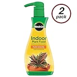 Miracle-Gro Indoor Plant Food (Liquid), 8 oz., Feeds All Indoor Houseplants - Including Edibles - Instantly, 2-Pack