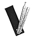 Practice Butterfly Knife, Ibetter Stainless Steel Balisong Trainer Unsharpened Blade with Spring Latch, Smooth Action Butterfly Knife Trainer