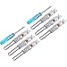 aokur 6PCS 6.2mm Automatic Led Lighted Nock Compound Bow Arrow Nock for Hunting Shooting