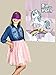 Pin The Horn on the Unicorn Party Game, Supplies and Decorations For Girls - Rainbow Unicorn Birthday Gifts and Party Favors for Girls - Includes Unicorn Poster (28