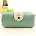Mziart Minimalist Style Cartoon Bearded Pencil Case Pencil Pouch Cosmetic Makeup Bag, Set of 2