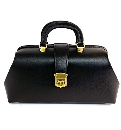 Professional Case - Leather Intern Student Line Doctor Bag - Medium (14
