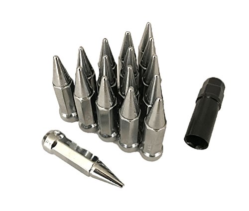 Click Here to See More Images ATV Heptagon Spike Lug Nuts 16 Pc Kit 10x1.25 Chrome