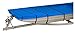iCOVER Water Proof Heavy Duty Trailerable Jon Boat Cover,Fits Jon Boat 12ft-18ft Long and Beam Width up to 75in,Blue/Grey Color,JB6202/JB6302