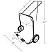 Black Ice Snowmobile Dolly Cart, Hoist & Lift with Large Pneumatic Wheels