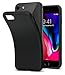 Spigen Liquid Crystal [2nd Generation] Designed for iPhone SE 2022 Case/iPhone SE 3 Case 2022 / iPhone SE 2020 Case/iPhone 8 Case/iPhone 7 Case - Matte Black
