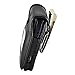 Turtleback Fitted Case for Cadence Black Flip Phone Black Leather Rotating Removable Metal Belt Clip -