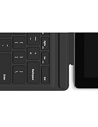 Microsoft cubierta Surface Pro con identificador de huellas dactilares (negro)