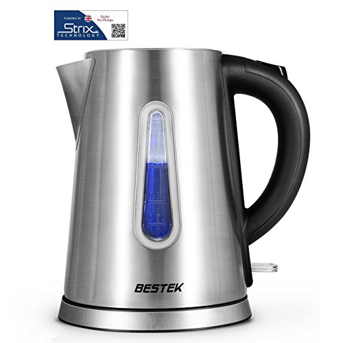 Electric Kettle by BESTEK Fast Boiling Hot Water Tea Kettle, 18/10
