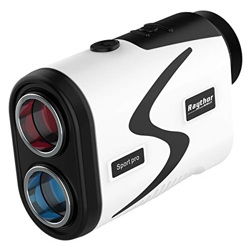 Raythor Golf Rangefinder, 6X Rechargeable Laser Range Finder with Slope, Flag Seeker with Vibration, Continuous Scan…