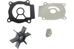 Marinepro Water Pump Impeller Repair Kit 17400-96353 17400-96403 17400-96354 for Suzuki Outboard 20-50HP DT20 DT25 DT30 DF25 DF30 DF40 DF50 DT25C DT30C DT35 DT40C Replace Sierra 18-3242