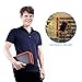 GEYOTAR Wood Burning Kit,Professional Pyrography Pen Set,60W Temperature Adjustable Soldering Iron with Switch,Wood Embossing/Carving/Soldering Tips,5 Stencil,6 Pencils,solder wire,Stand and Carry Bag
