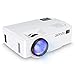 Projector, Aidodo Video Projector(2018 Upgraded) with 120 Inch and 1080P Support, Home Theater Projector Compatible with Fire TV Stick, PS4, HDMI, VGA, TF, AV and USB