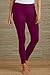 Fair Indigo Women's Organic 100% Cotton Leggings - Ankle Length