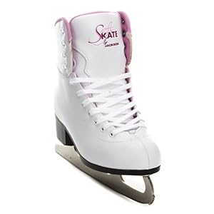 Jackson Ultima GS180 SoftSkate Womens Ice Skates / Blue, Fleece, Pink, Purple