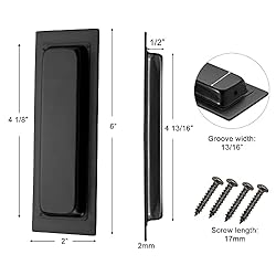 Kindoodos Recessed Door Handles Finger Flush