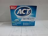 ACT Total Care Dry Mouth Lozenges Mint 36 Count Per Box (4 Boxes)