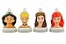 good2grow spill-proof bottle toppers 4-pack, Disney Princesses- Jasmine, Cinderella, Belle & Ariel