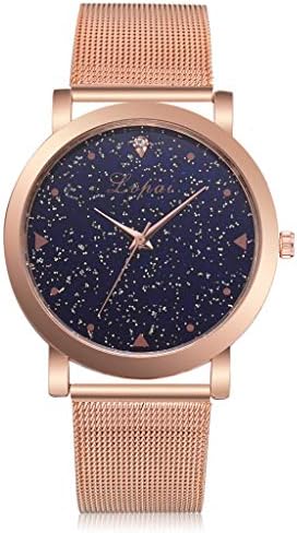 2019 Spring Deals! Fashion Women Watches Quartz Stainless Steel Band Magnet Buckle Starry Sky Analog Wrist Watch Lover Gift Valentine's Day Present (Gold A)