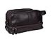Classic Leather Toiletry Bag and Dopp Kit - Mens Travel and Shave Kit (French Morocco Leather, Dark Brown)