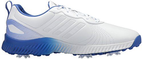 adidas Women's W Response Bounce Golf Shoe, FTWR White/hi-res Blue, 9 Medium US