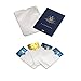 RFID Blocking Sleeve (4 Credit Card & 2 RFID Passport Sleeves) Identity Theft Protection Sleeves Case Holder, Anti Theft Travel Case Set - Slim Design for Wallet Pocket or Bag - Waterproof