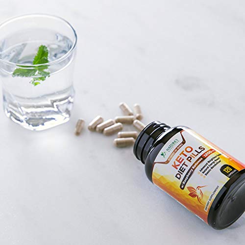 Keto Diet Pills - Keto Advanced Weight Loss 1200mg - Burn Fat Instead of Carbs, Ketosis Supplement & Ketogenic Fat Burner with Raspberry Ketones, Mango, Green Tea & Apple Cider Vinegar - 120 Capsules