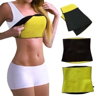 DREAM XPLORE Slimming/Tummy Trimmer Hot Body Shaper Slim Belt for Men and Women (Black, XL)