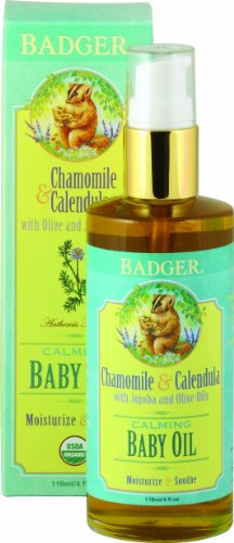Badger Baby Oil - 4 oz with pump top