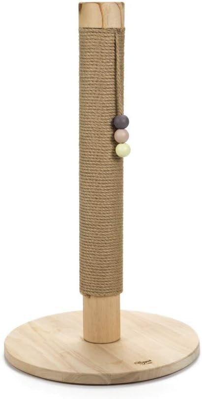 Karlie 408936 Designed by Lotte Scratching Post Sinora Length 40 cm x 40 cm Height 70 cm Sand