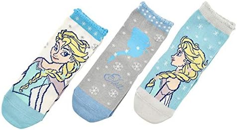 Amazon ディズニーストア 公式 エルサ キッズ用靴下セット スノーブルー 靴下 通販