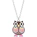 Heirloom Finds Adorable Girl Tween Enamel Big Eyed Owl 20