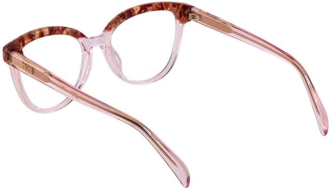 Eyeglass Frame VTOB93V Shiny TRANSP.Pink 53/18/135 Donna Occhiali, Shiny Transp.pink, 53/18/135
