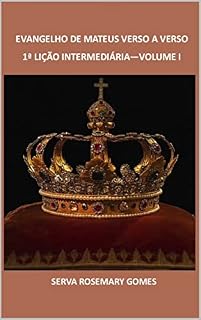 Livro Evangelho de Mateus verso a verso: 1ª Lição Intermediária