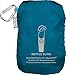 ChicoBag rePETe Water Bottle Sling w/Strap, Carabiner Clip, Built-In Pouch, & Convenient Pockets | Eco-Conscious | Perfect for Walks, Hikes, Outdoor Festivals | Aquamarine (Pack of 1)