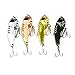 HENGJIA 8pcs/lot Hard Metal VIB Fishing Lures Bass Wobble Fishing baits